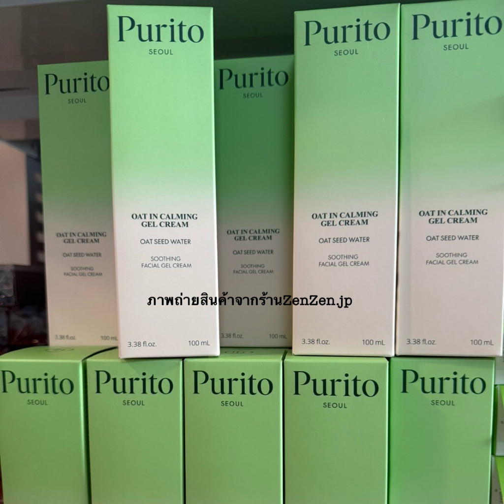 PURITO Oat Calmung Gel Cream Oat Seed Water 100 mL