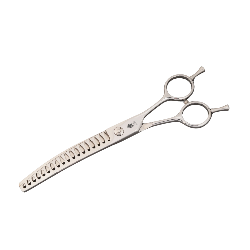 กรรไกรตัดขนสัตว์ OHKA SAKURA  (รหัส AC718) มีรับประกันของแท้ 100%