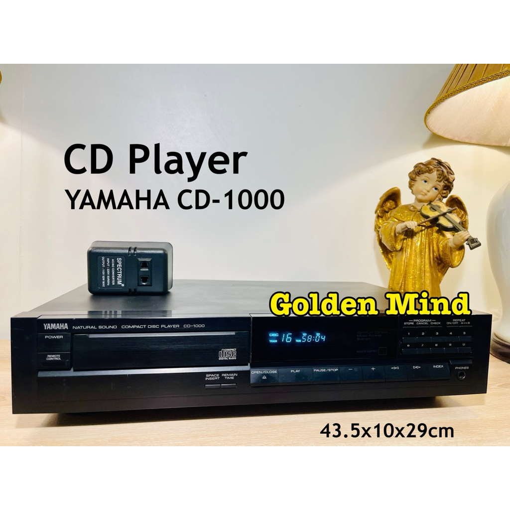 CD-01-261125 YAMAHA CD-1000 เครื่องเล่นซีดีมือสองจากประเทศญี่ปุ่น ไม่มีรีโมท