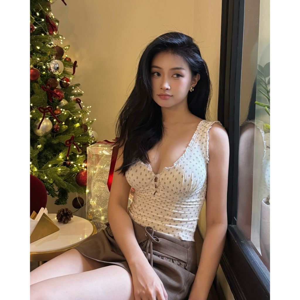 Lacey Top (White) - ByVeeStyle