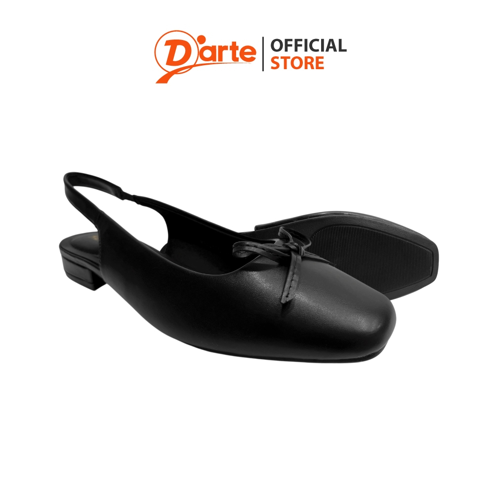 MARIA PIA (มาเรียเปีย) รองเท้าคัชชูส้นแบน รองเท้าคัชชูเปิดส้น รุ่น M55-25710