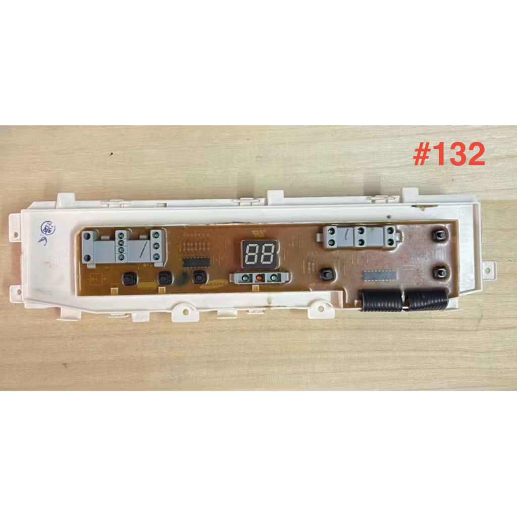 บอร์ดเครื่องซักผ้า SAMSUNG ซัมซุง DC92-00201B 6ปุ่ม 6พิน รุ่น WA10V5 WA11V5 WA12V5 อะไหล่เครื่องซักผ