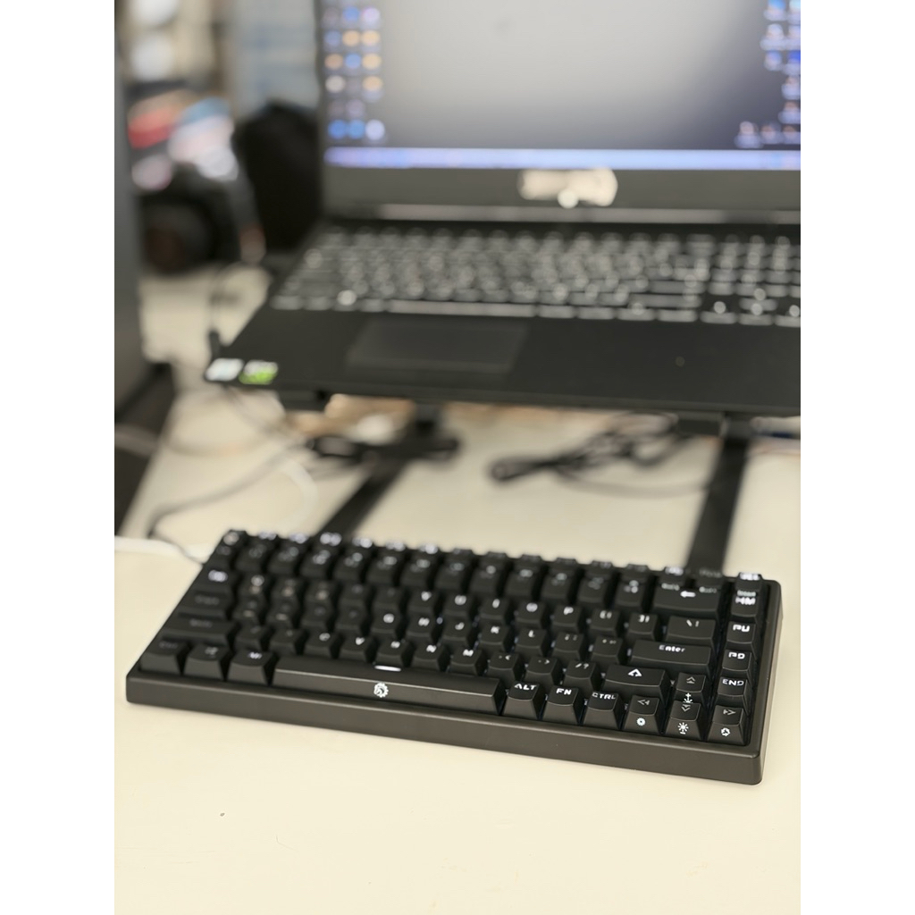 คีย์บอร์ด DREVO Mechanical Keyboard 84 key / Eng / led / มือสอง สภาพดี