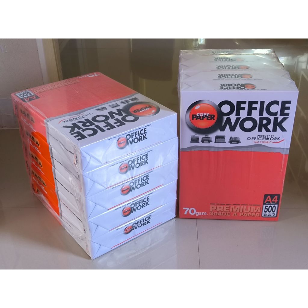 Office Work กระดาษ A4 70gsm.