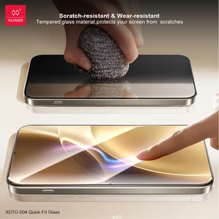 XUNDD ฟิล์ม ใช้ได้กับ IQOO 15 vivo v70 x300 pro ฟิล์มกระจก ป้องกันรอยขีดข่วน ครอบคลุมเต็มรูปแบบ ติดตั้งอย่างรวดเร็ว