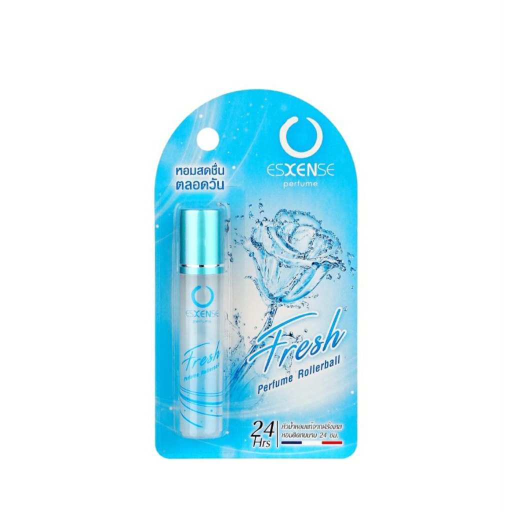 Esxense perfume roller fresh เฟรช หอมสดชื่นทั้งวัน เอสเซ้นส์ เพอร์ฟูม 3มล
