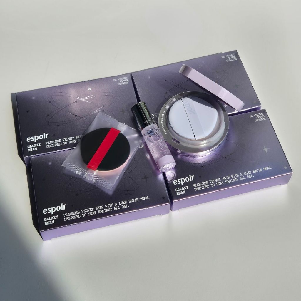 #พร้อมส่ง# Espoir Be Velvet Cover Cushion (Galaxy Beam Collection)