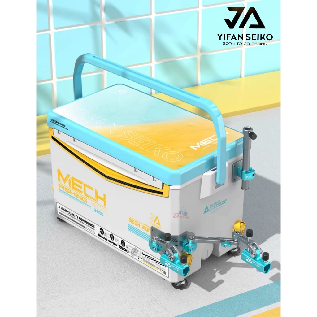 กระติก YIFAN SEIKO ขนาด 29L INTERSTELLAR MECHA สีฟ้า-ขาว อุปกรณ์เสริมติดตั้งมาพร้อมใช้งาน