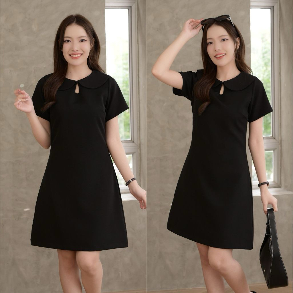 เดรสรุ่น Olive สีดำ Size L (Everyday’s Runway)