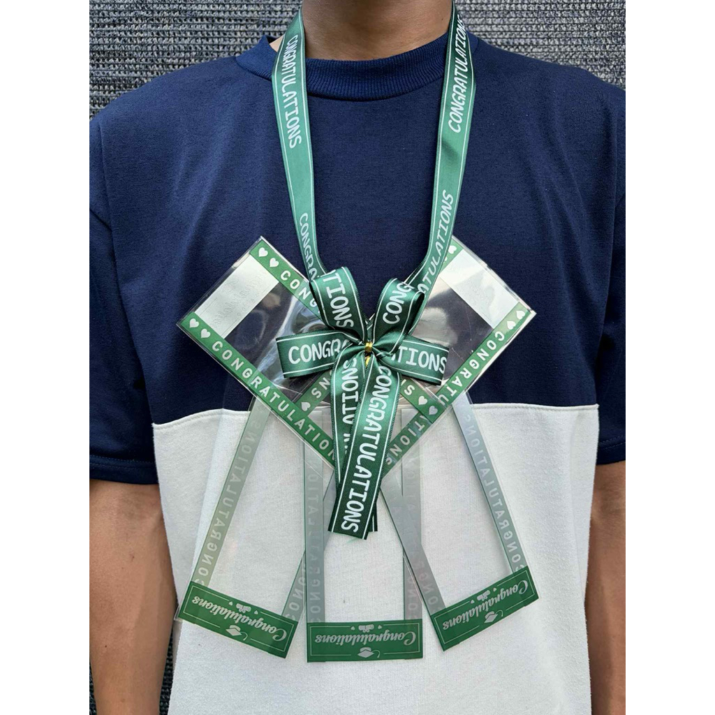 พวงมาลัยใส่ธนบัตร คล้องคอ 5 ซอง - 3