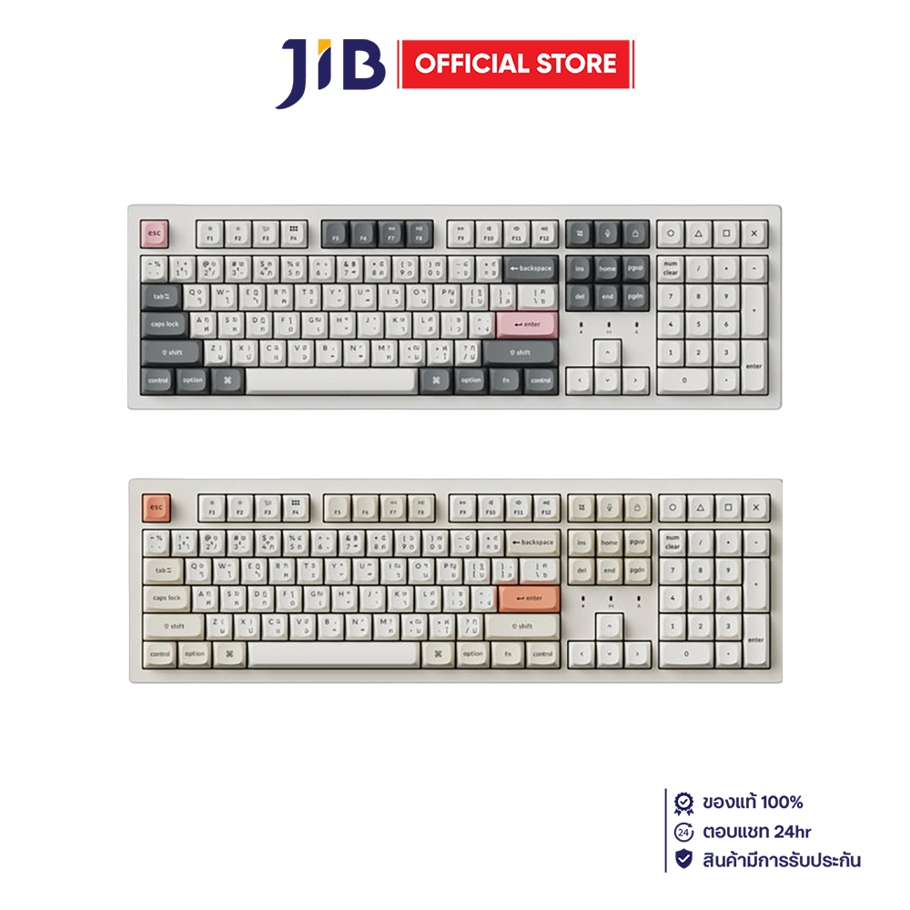 WIRELESS KEYBOARD (คีย์บอร์ดไร้สาย) KEYCHRON K10 ZMK – KEYCHRON SILENT  NON-BACKLIT EN/TH