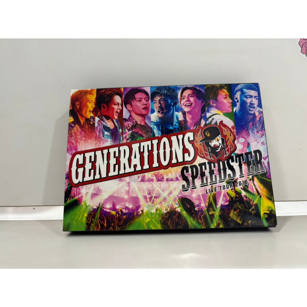 2 DVD MUSIC  ซีดีเพลงเกาหลี    GENERATIONS LIVE TOUR 2016 "SPEEDSTER    (Z2B42)