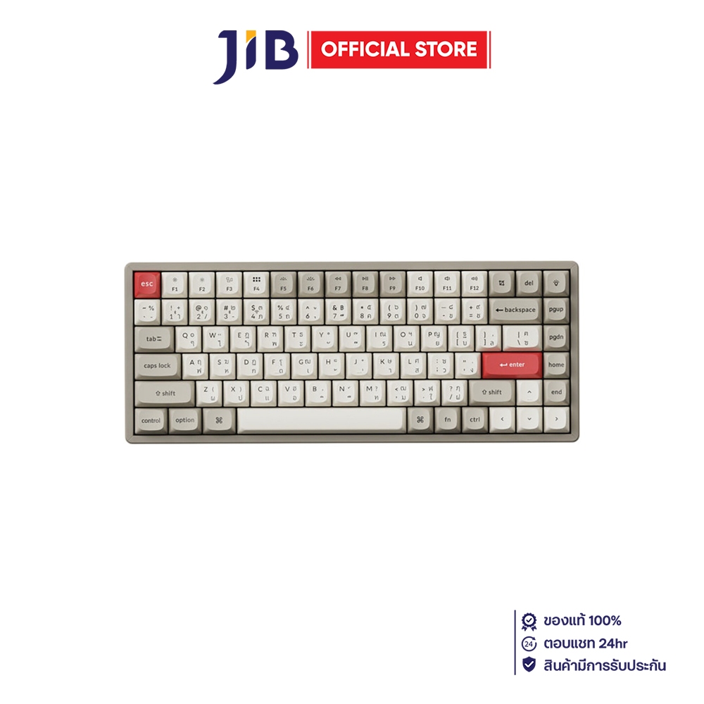 WIRELESS KEYBOARD (คีย์บอร์ดไร้สาย) KEYCHRON K2 MAX - QMK/VIA RGB EN/TH RETRO