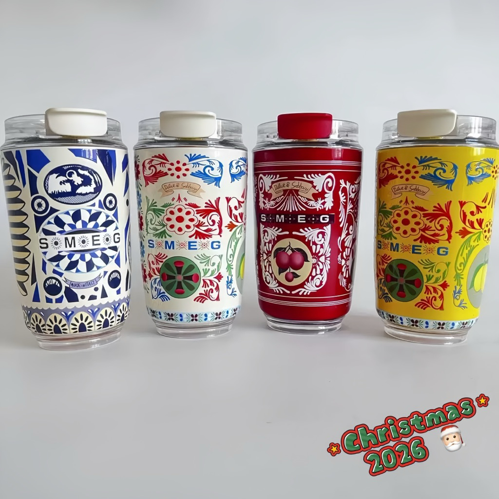 (มาใหม่ 2026) แก้วเก็บความเย็น SMEG แก้วกาแฟ 240 ml สแตนเลส304 เก็บอุณหภูมิร้อน-เย็น