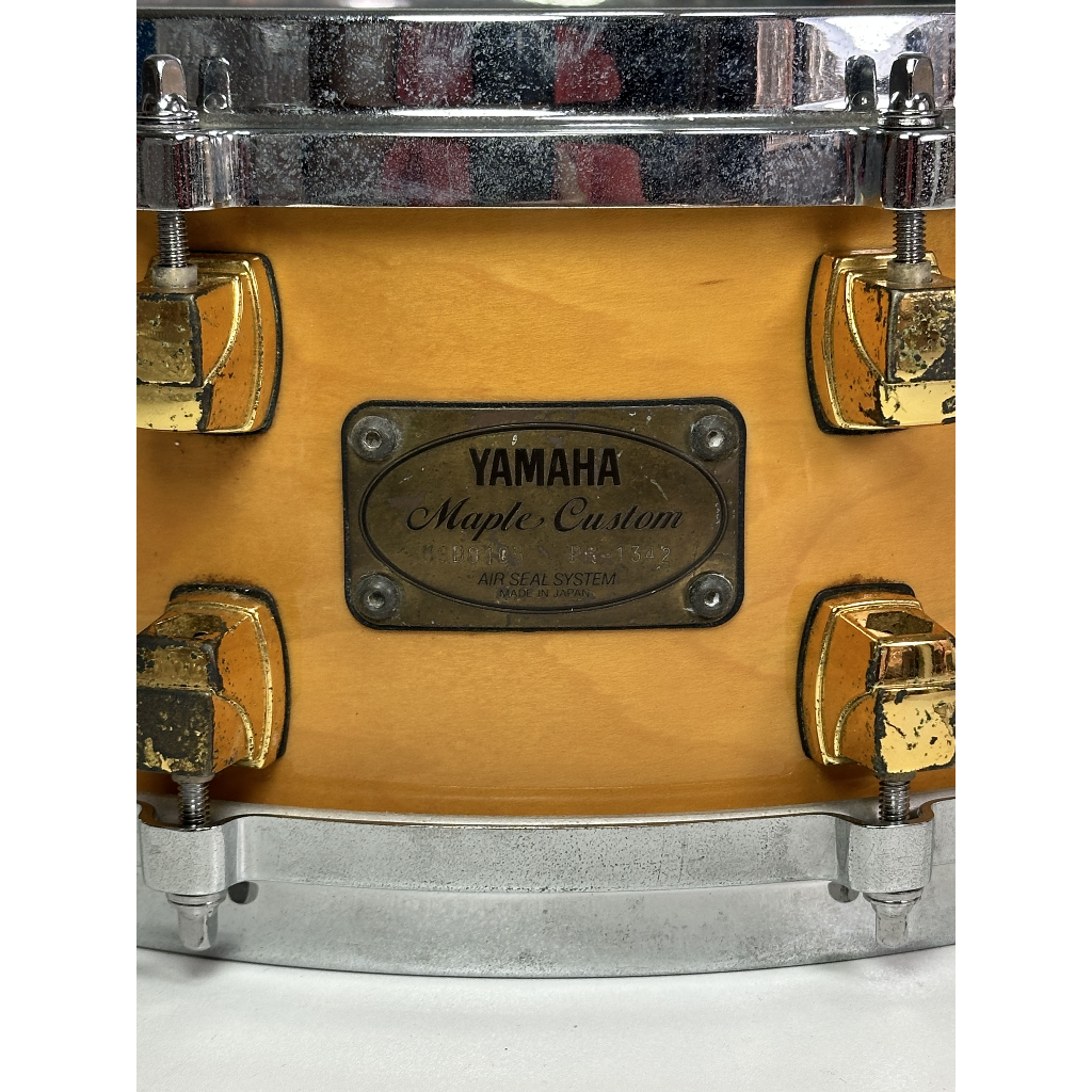 🥁🔥 Yamaha Maple Custom – Air Seal System | Made in Japan | 14x5.5 | 10 Lug | Diecast Hoop | สแนร์กลอ