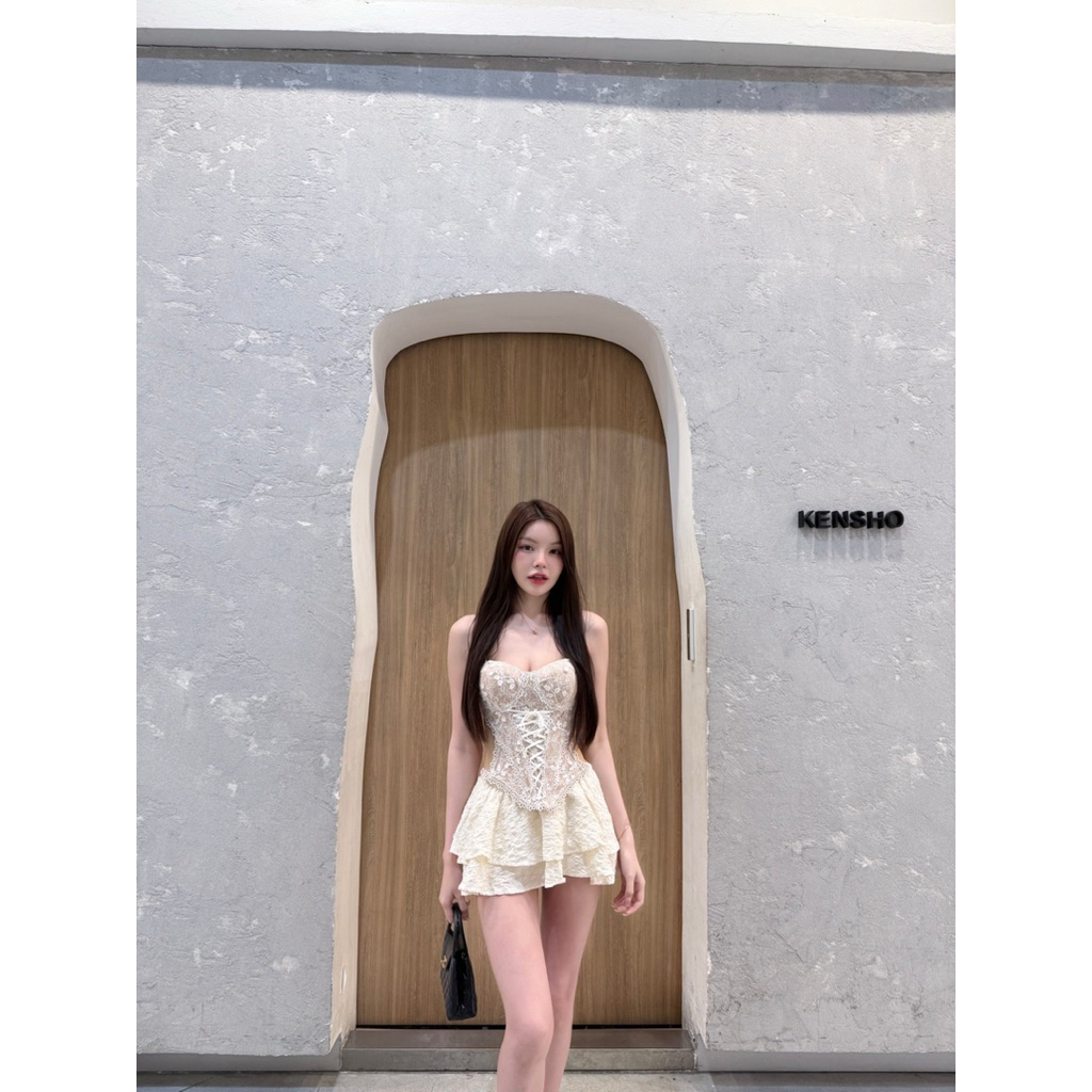 Lace flower set ชุดเซทเสื้อ