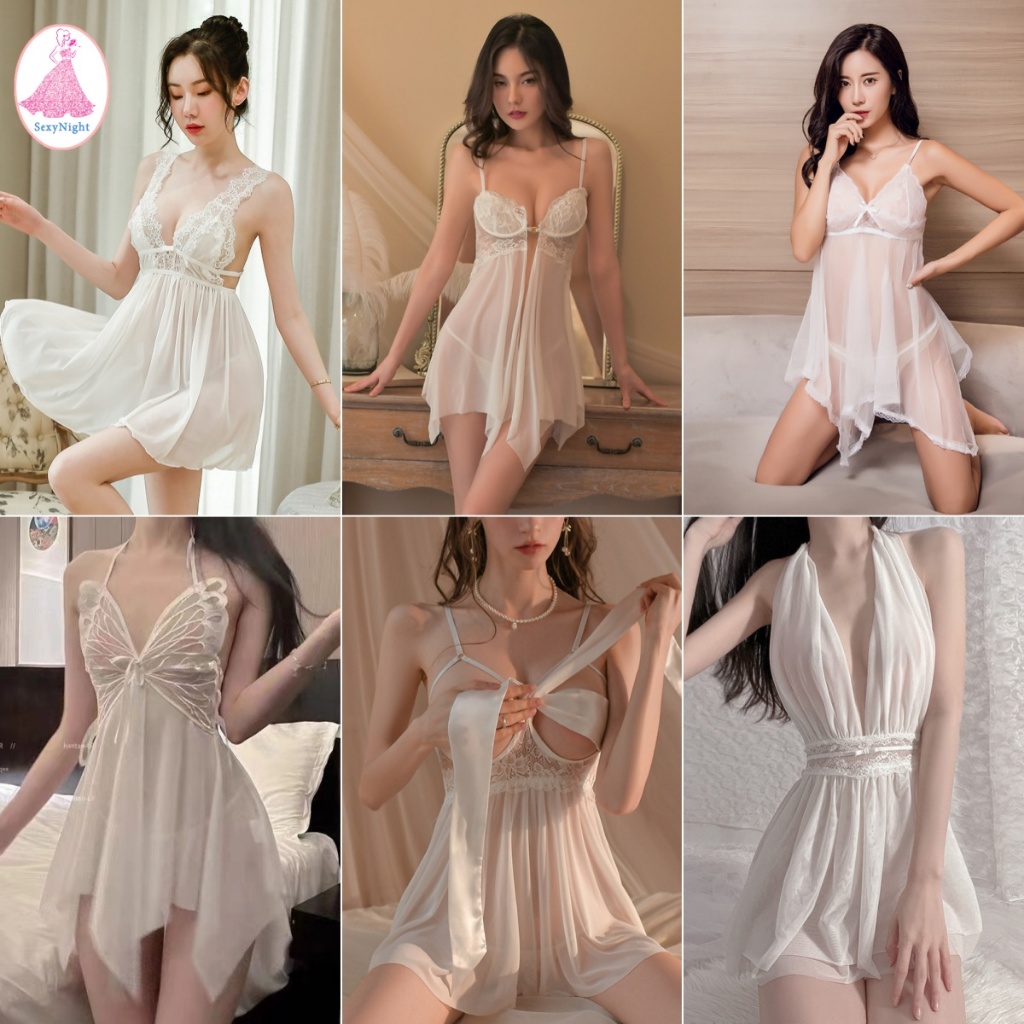 SexyNight🌙🌙เซ็กซี่ เดรส ผ้าทูล กระโปรงสั้น สายเอี๊ยม ดีไซน์ไร้หลัง แฟชั่น ความรู้สึกระดับไฮเอนด์ ผ้าใส่สบาย