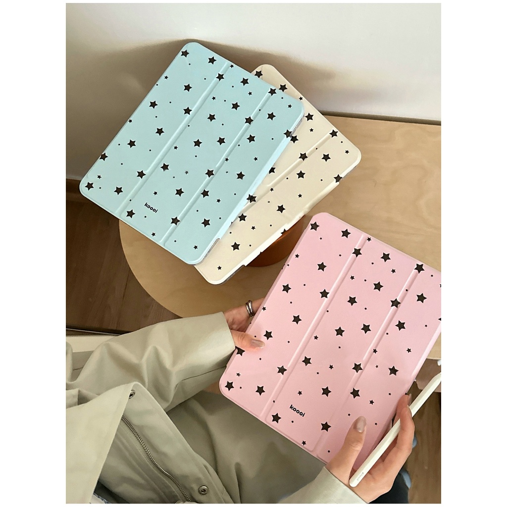 🚀จัดส่งทันที🚀case iPad Star Gen12/11 Pro11 2024 Air7 Gen9 Air5 สไตล์มินิมอล เคสiPad Gen6 Air4 mini7