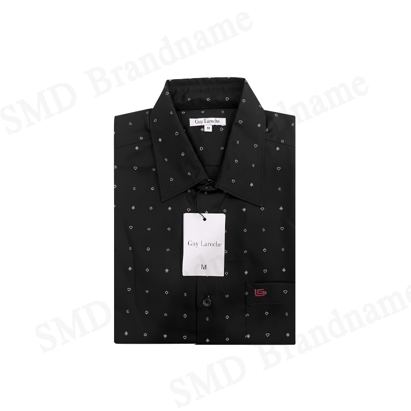 Guy Laroche เสื้อเชิ้ตแขนสั้นผู้ชาย รุ่น Man's Short Sleeves Shirt Code: BAC5220P4BL - รูปที่ 4