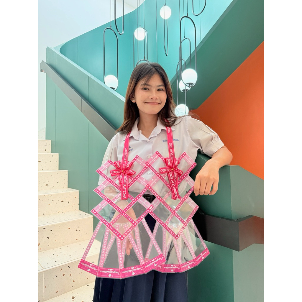 พวงมาลัยเงิน หัวใจ 20 ซอง