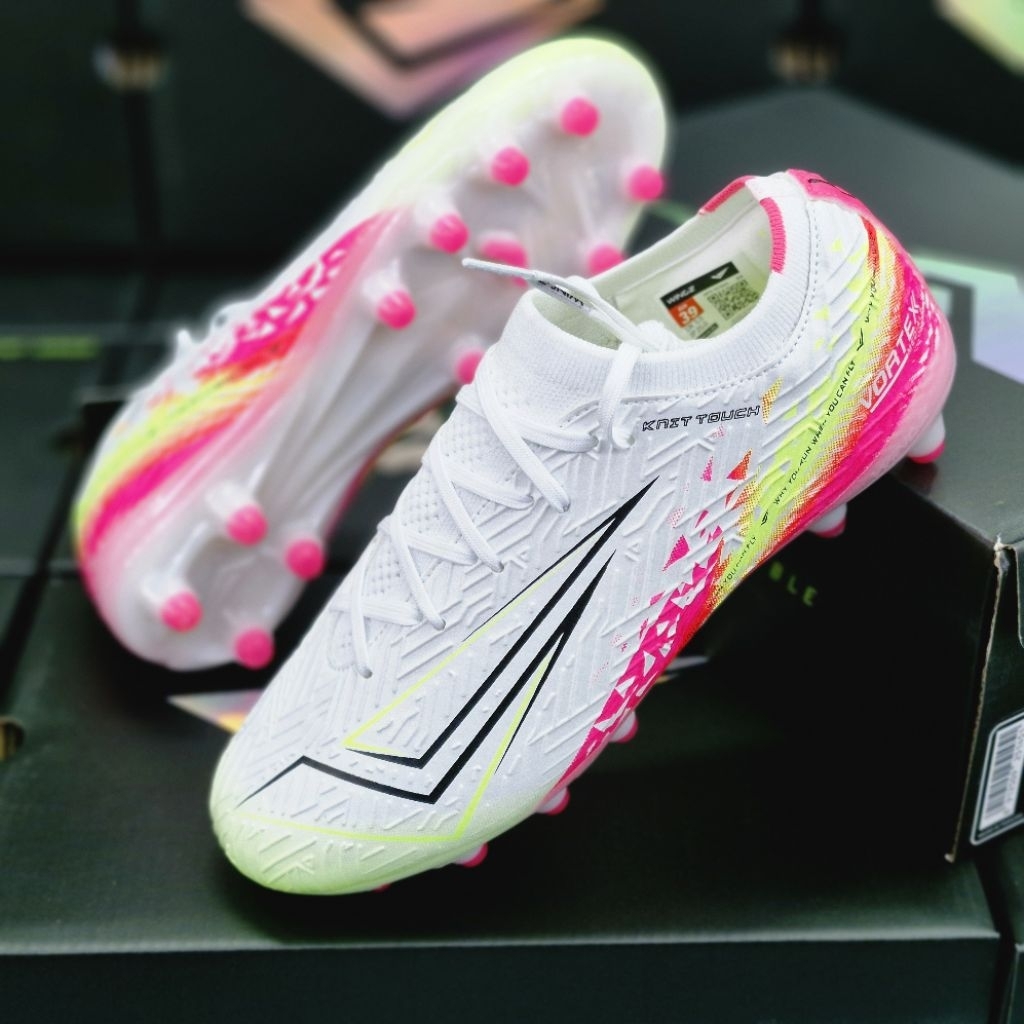 รองเท้าสตั๊ด Wingz Vortex New Collection 2025 รองเท้าฟตบอล กระชับ นำหนักเบา สวมใส่สบาย - รูปที่ 6