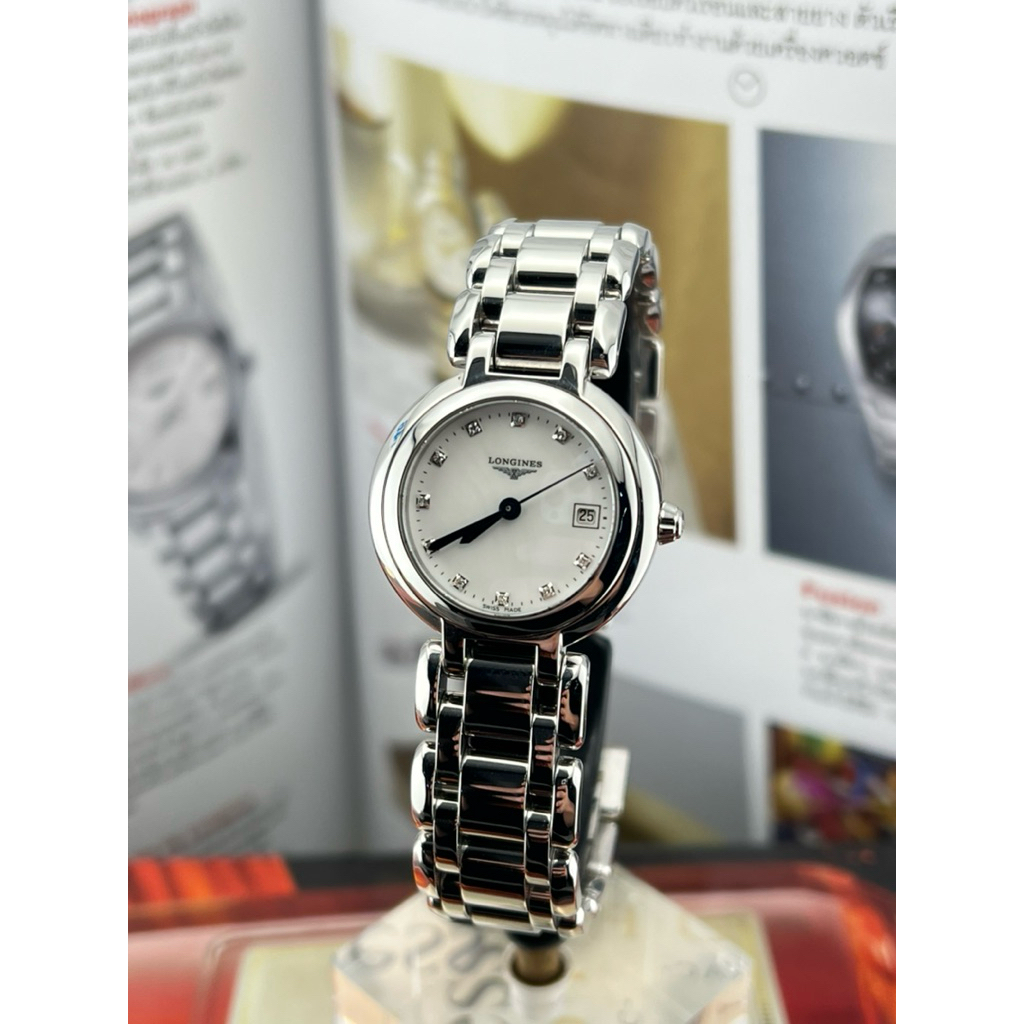 Longines Primaluna Quartz Blue Steel Ref.L8.110.4.87.6