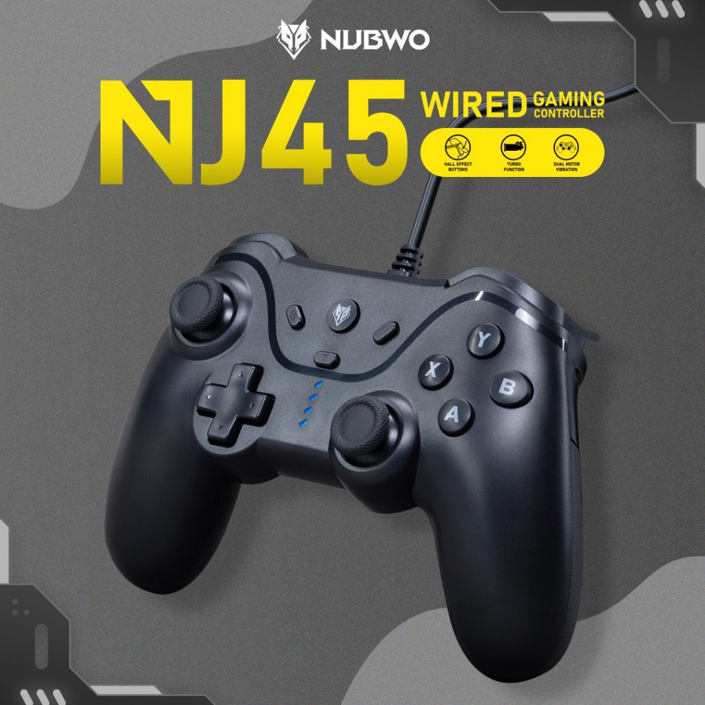 Nubwo NJ-45 Joy Gaming Controller จอยสติ๊ก จอยเล่นเกม รองรับ Windows / Android / PS4 / Nintendo Swit