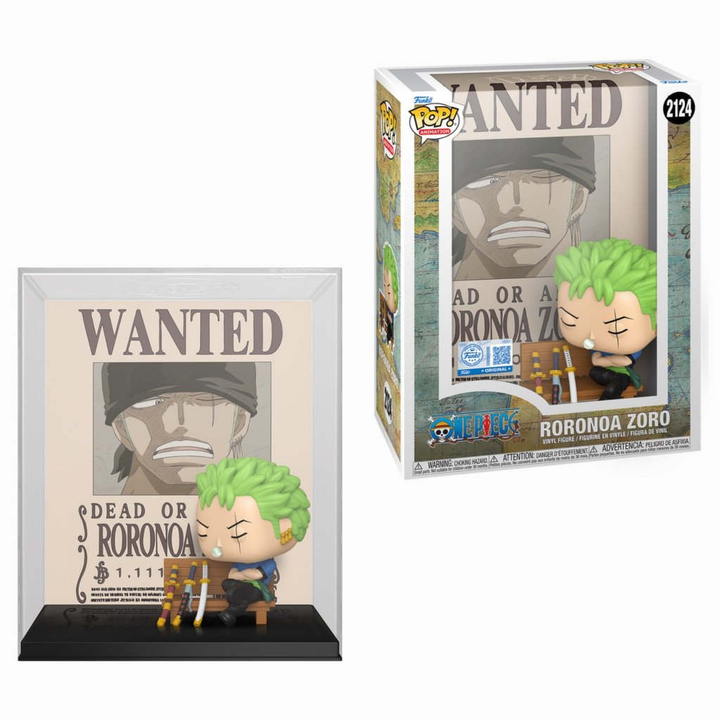 Funko Pop! Roronoa Zoro Exclusive Wanted Poster