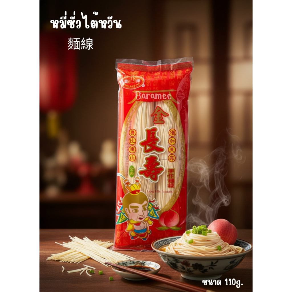 หมี่ซั่วไต้หวัน 麵線 #สินค้านำเข้าจากไต้หวัน