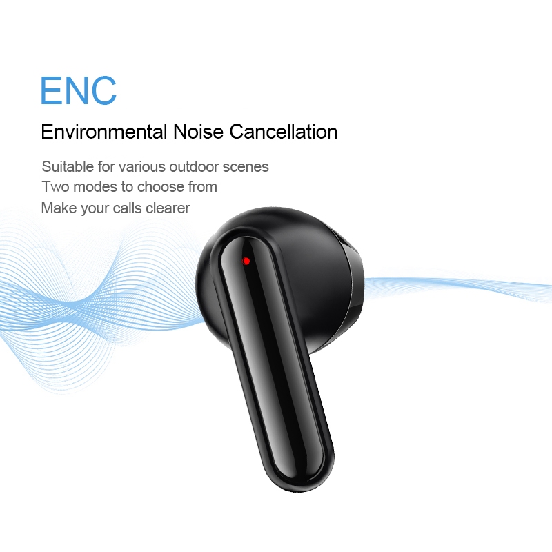 KIVEE หูฟังบลูทูธไร้สาย ลดเสียงรบกวน จับคู่เร็วหูฟังบลูทูธ กันน้ำ IPX4 พร้อมไมค์สำหรับ IOS Android - รูปที่ 5