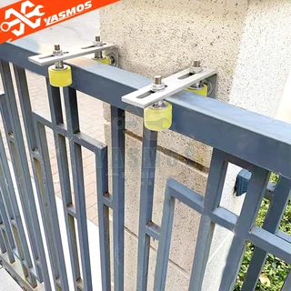 1ชิ้น ล้อประคอง ลูกกลิ้งไนลอน Slide Gate Guide ขนาด32/40/50/70/100มม ตลับลูกปืน อะไหล่ประตูรั้ว นำทางสไลด์ประตู