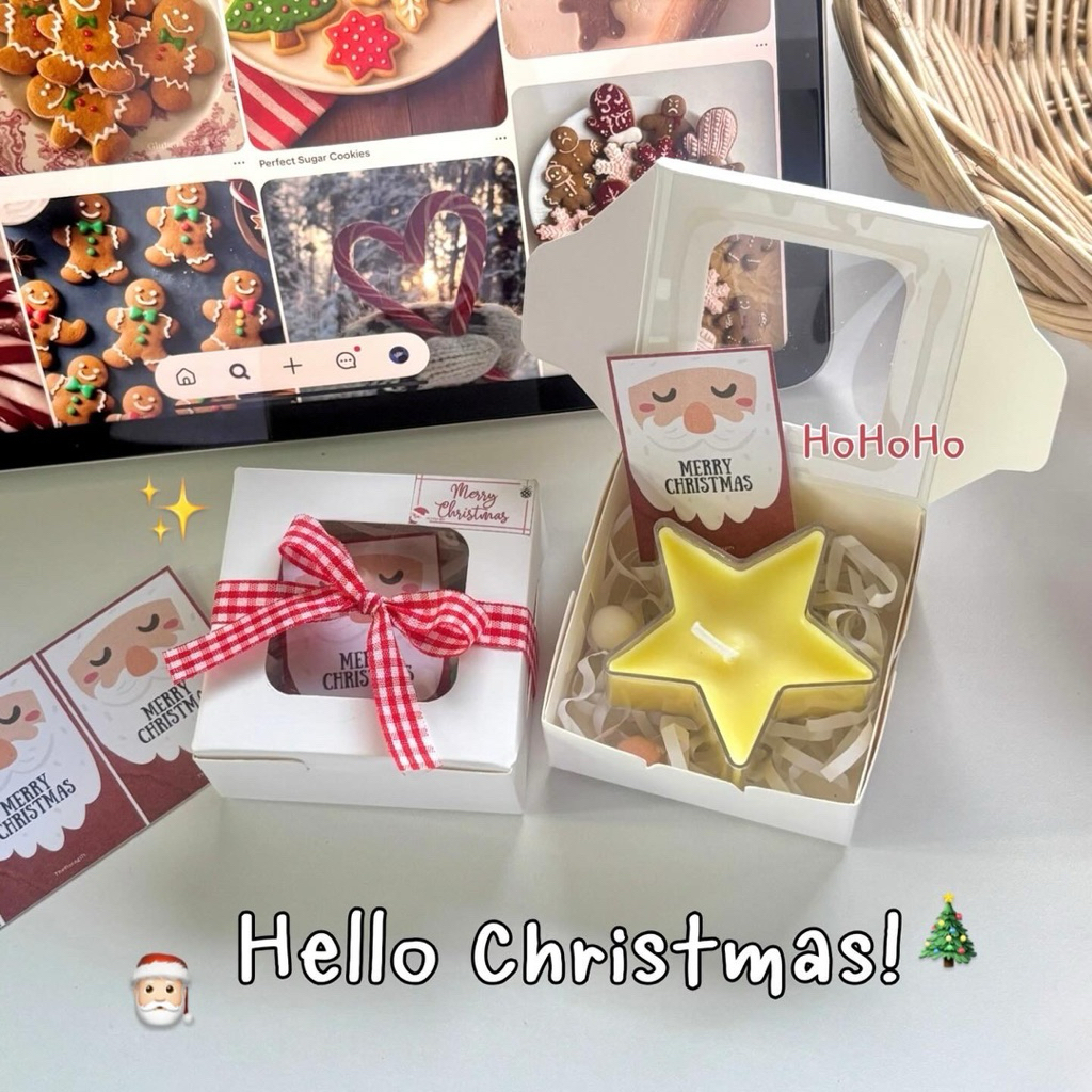 🕯️เทียนหอม ธีมChristmas🎄🎅🏻 ของขวัญ ของขวัญน่ารักๆ by Thefloragift