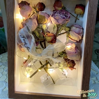 กรอบรูปอะคริลิคลึก DIY มีหลายขนาด ลึก 3 ซม.