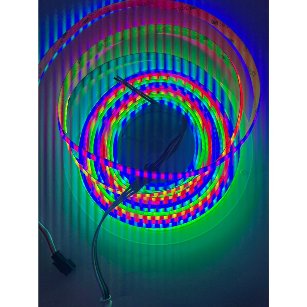 ไฟริบบิ้นLED COB 12V 720ดวงแบบวิ่งWS2811ม้วน5เมตร