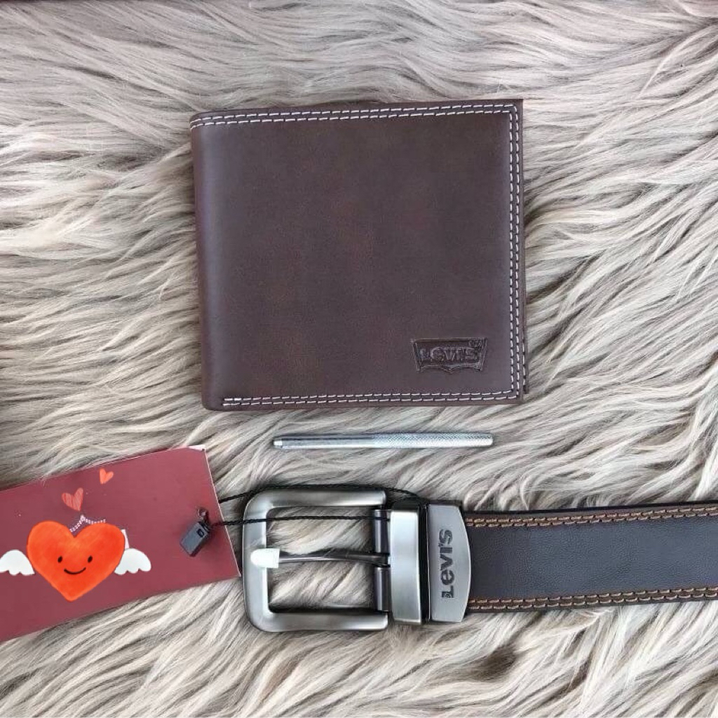 เซ็ทเข็มขัด+กระเป๋าสตางค์ ผู้ชาย พร้อมส่ง แท้💯 - รูปที่ 2