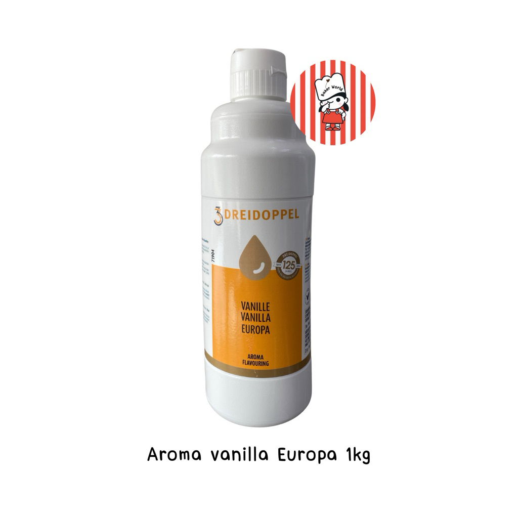 พร้อมส่ง🚚📦 Aroma vanilla Europa 1kg อโรม่า วานิลลา