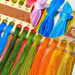 (พร้อมส่ง) ชุดปักครอสติชเส้นด้าย 11CT Cross stitch ครอสติชผ้าพิมพ์ลาย งานฝีมือ DIY งานเย็บปักถักร้อย