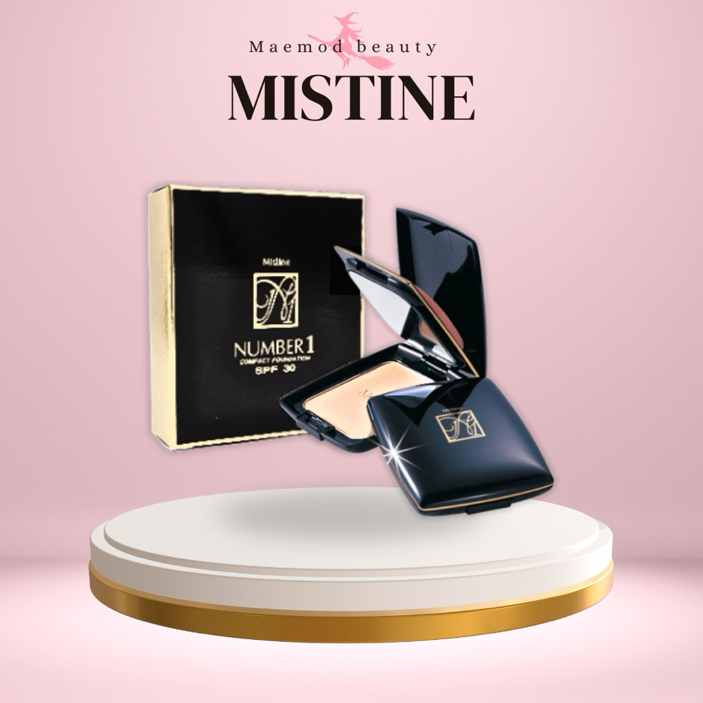 Mistine Number 1 Compact Foundation SPF30 มิสทีน นัมเบอร์ วัน คอมแพ็ค