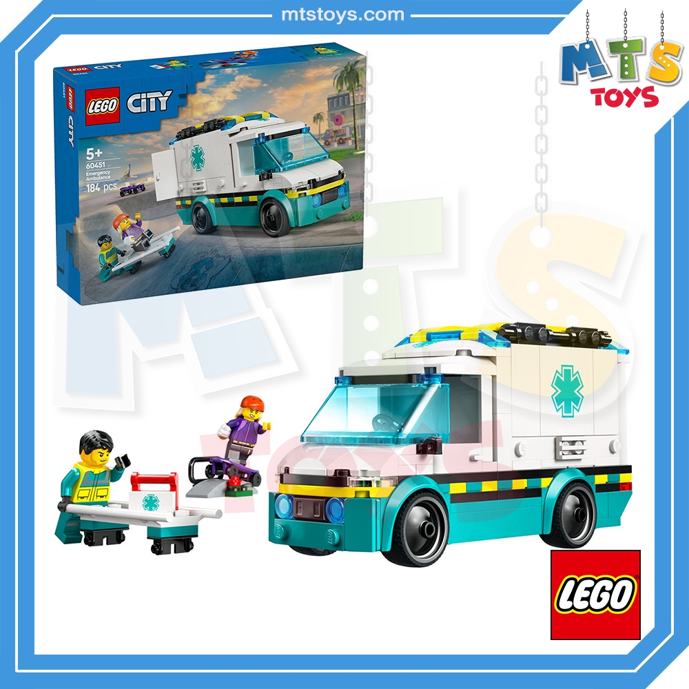 **MTS Toys**Lego 60451 City : Emergency Ambulance เลโก้