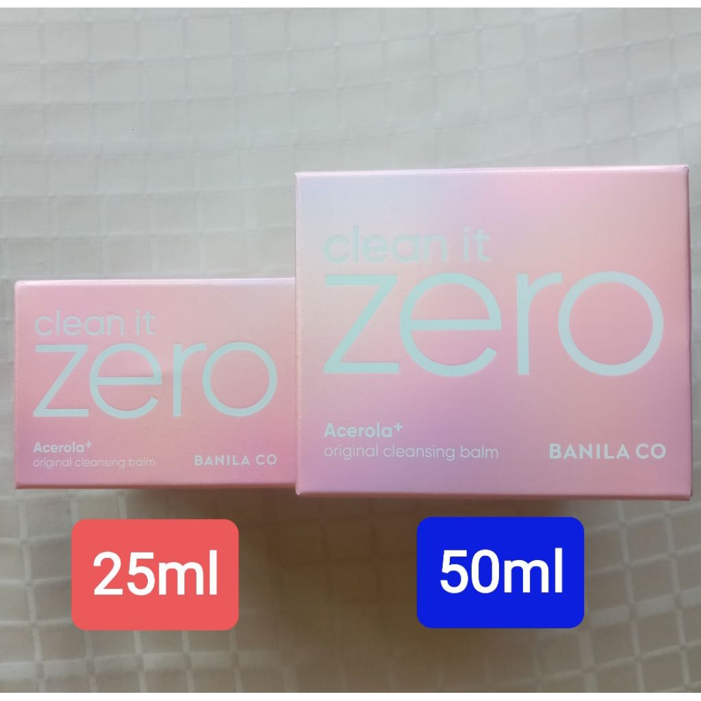 🅱️🦞 NEW[รุ่นที่ 6] Banila co Clean it zero 25ml / 50ml [Exp. 2028]