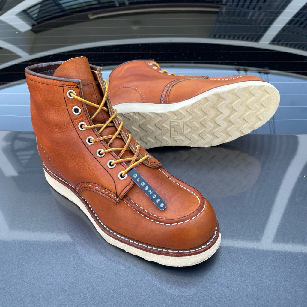 ส่งฟรี 7Us 25Cm รองเท้า REDWING USA Heritage - Style 875 Moc 6-Inch Boot in Oro Legacy Leather