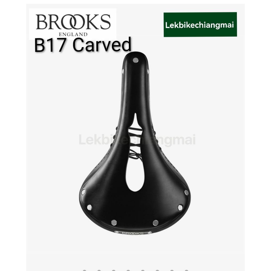 BROOKS B17 Carved Black, Brown, Honey