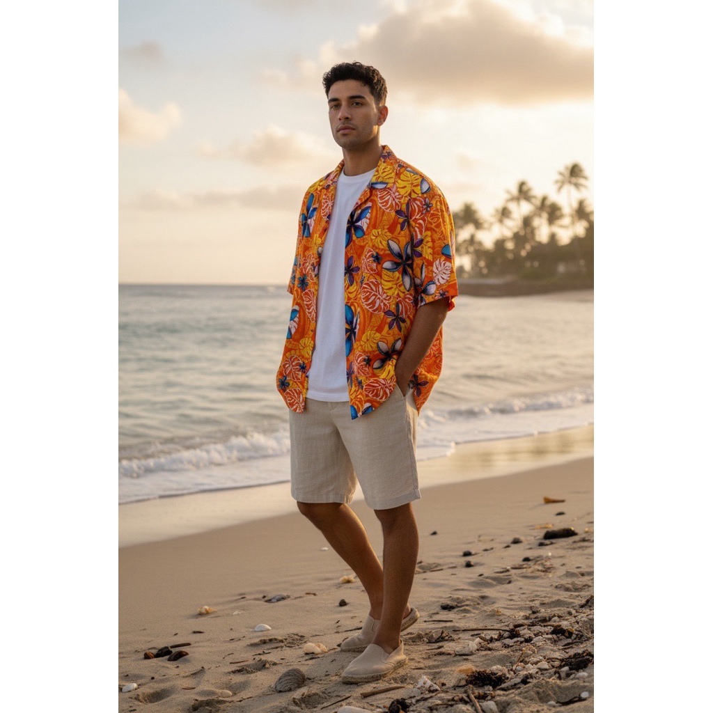 Hawaiian shirt golf shop