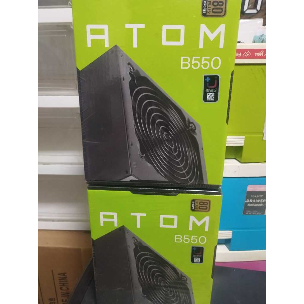 PSU ANTEC ATOM B550 - 550W 80PLUS BRONZE ของใหม่มือ1 ไม่แกะซีล ประกันศูนย์ไทย