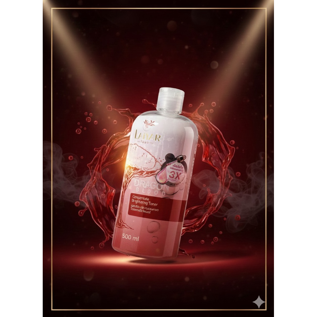 สูตรใหม่ โทนเนอร์ไลยา เพิ่มสารกัด เข้มข้น แค่เช็ดก็ขาว ขจัดคราบ ขี้ไคลฝังลึก คอดำ ข้อศอกดำ ตาตุ่มดำ