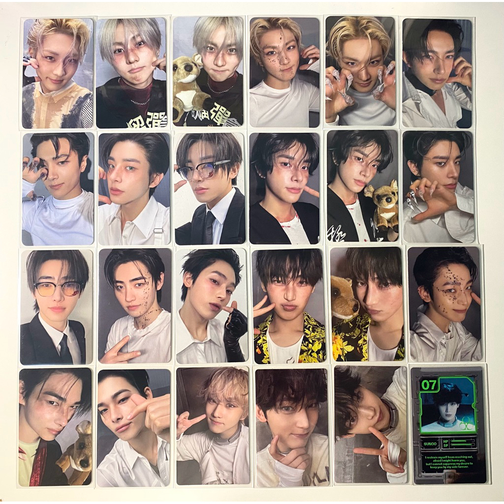 พร้อมส่ง การ์ด ENHYPEN DESIER:UNLEASH จองวอน ฮีซึง เจย์ เจค ซองฮุน ซอนอู นิกิ เอนไฮเพน พร้อมส่ง
