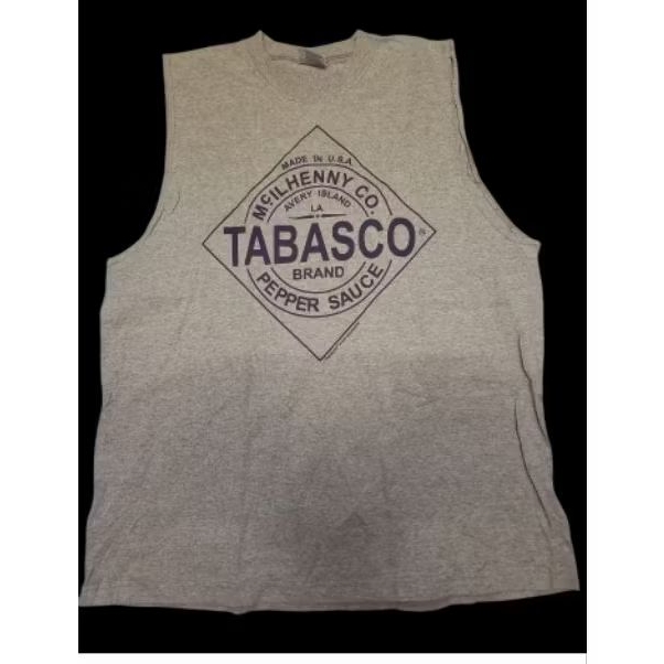 เสื้อแขนกุดวินเทจ Tabasco usa.
