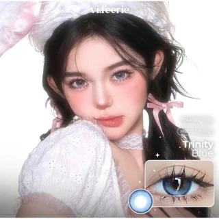 กาแล็กซี่เลนส์ เลนส์กากเพชรxเลนส์ฟิวเตอร์ ฟิวไอดอลสาวจีน By Luxzy Lens Trinity Brown ค่าสาตาปกติ-750