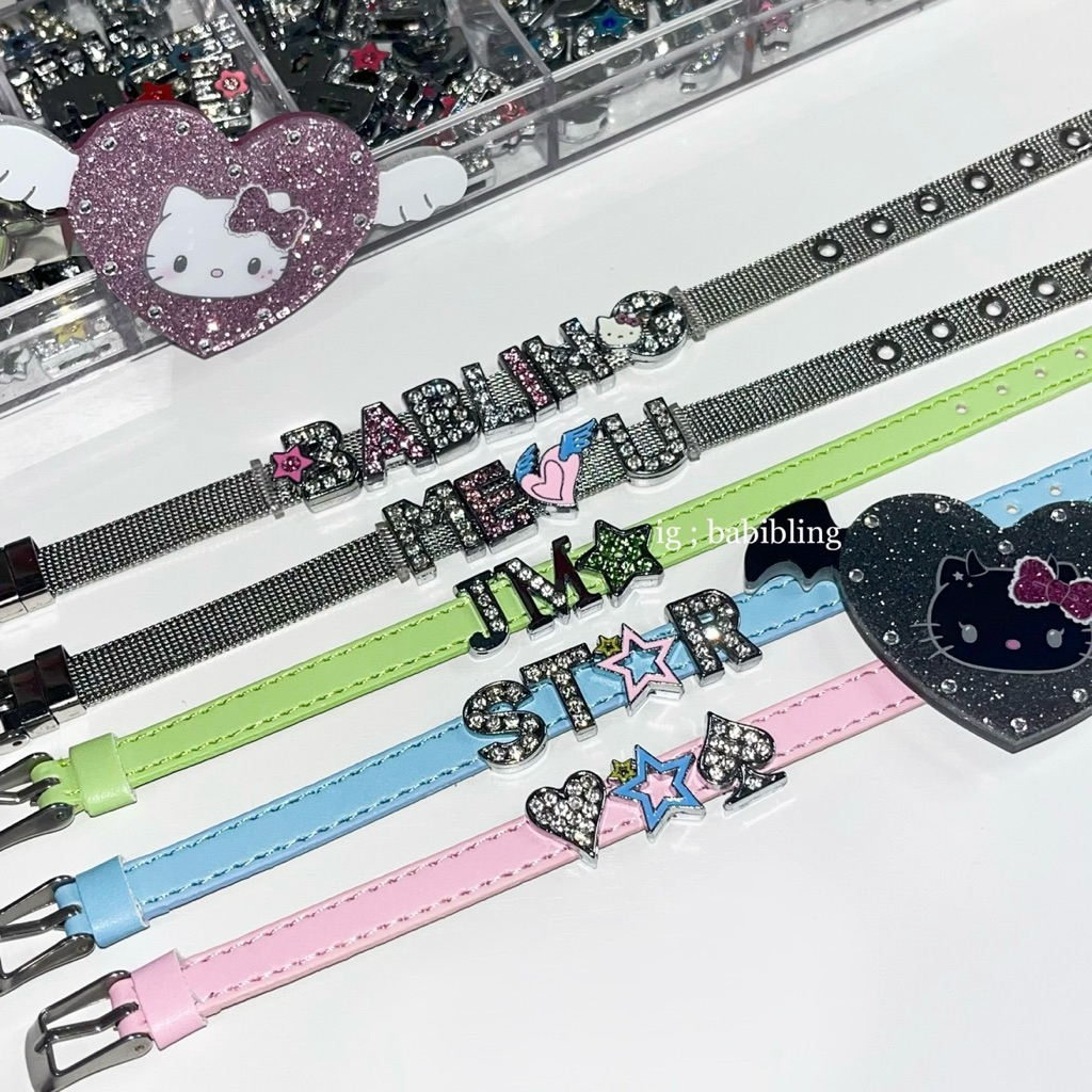 #1 *พร้อมส่ง* กำไลข้อมือ custom *อ่านรายละเอียดก่อนสั่ง*