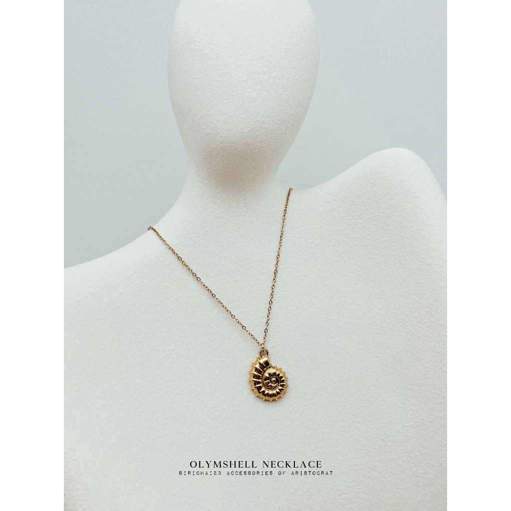 SIRICHAI23 OLYMSHELL NECKLACE
